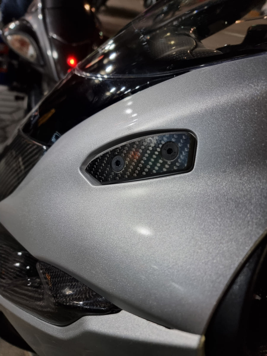 MOB変更 MotorFix Suzuki 2022+ Hayabusa Mirrors Block Off Plates