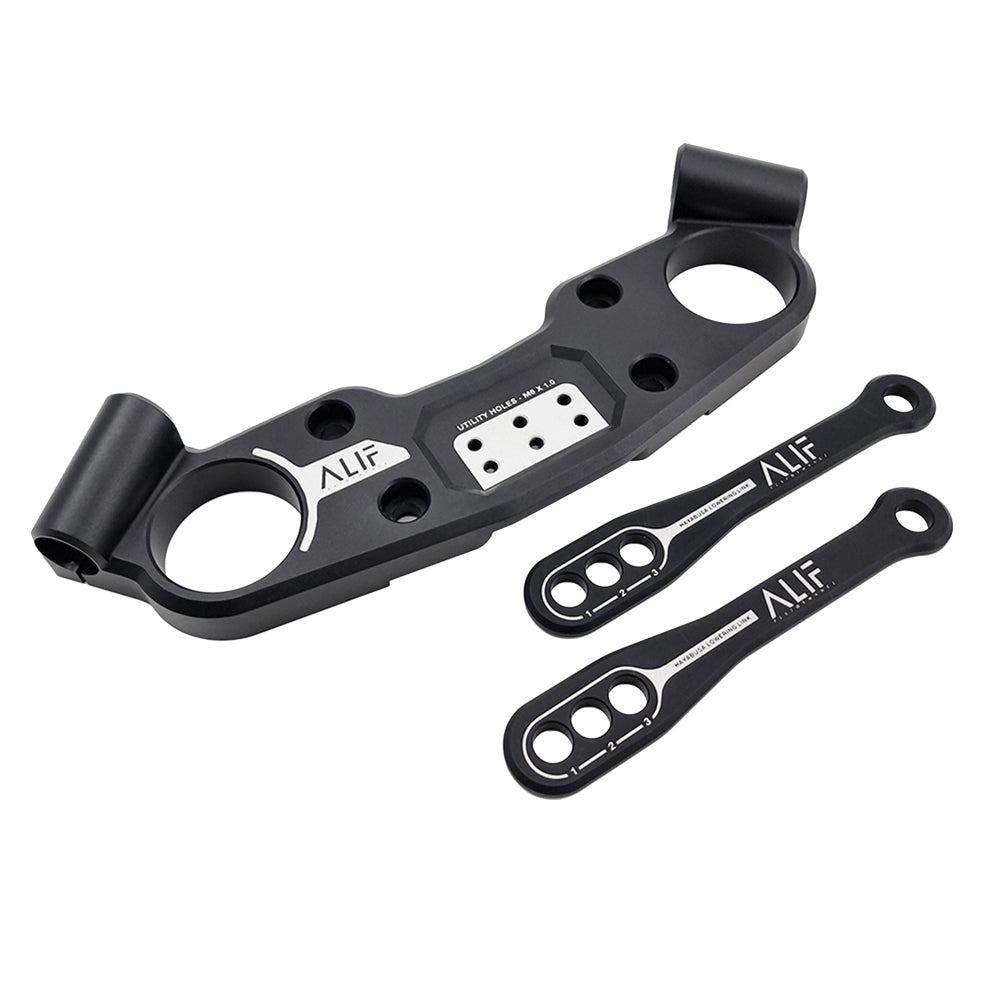hayabusa コンパウンドギア Alif Performance 1999-2023 Suzuki Hayabusa 3-Point Lowering Kit