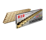 D.I.D 530ZVM-X Heavy Duty Super Street Chain - 140 Links - GOLD