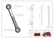 Alif Performance 2018-2024 Ducati Panigale V4 Lowering Links