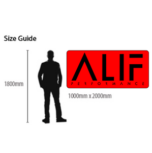 Alif Performance 200cm x 100cm Banner