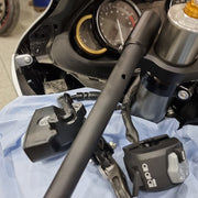 Alif Performance 2022 Suzuki Hayabusa Handlebar for aftermarket Lowering Clamps